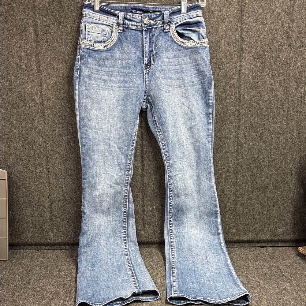 Westfield Eagle Stylish Light Blue Flare Jeans
